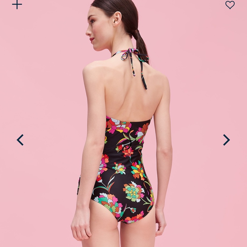 LadoubleJ roller girl swimsuit floral size extra small - Picture 2 of 14